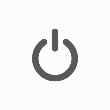 güç simgesini başlat, güç simgesi, düğme vektörü, elektronik illüstrasyon, denetim vektörü