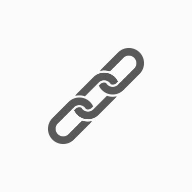 kırık zincir simgesi, zincir simgesi, bağlantı vektörü, bağlantı illüstrasyonu, kilit vektörü