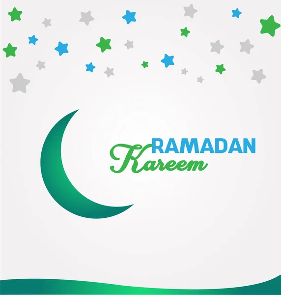 Ramadan Kareem: gratulationskort — Stockfoto