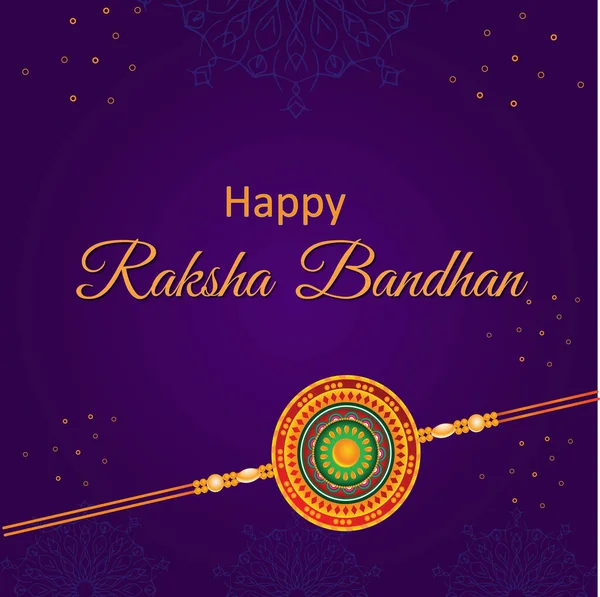 Kız ve erkek kardeşler için Hint festivali, Mutlu Raksha Bandhan 