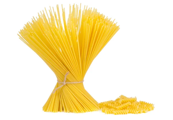 Spaghetti Pasta Isolated White Background — Stock Photo, Image