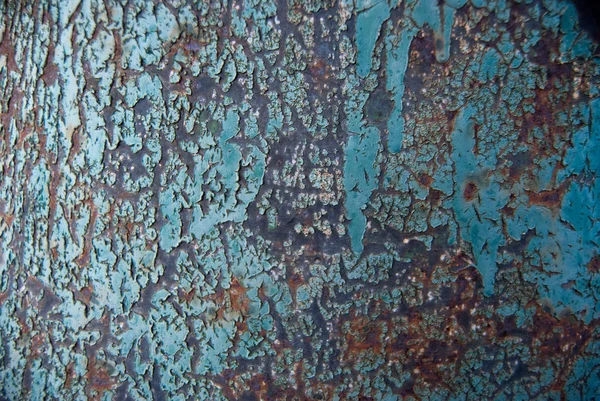 Paslı Boyanmış Demir Dokusu — Stok fotoğraf
