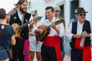 Santiago de Alcantara, İspanya - 18 Ağustos 2018:Once bir yıl 