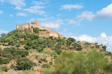 Alconchel Kalesi, Badajoz,: Extremadura, Spain