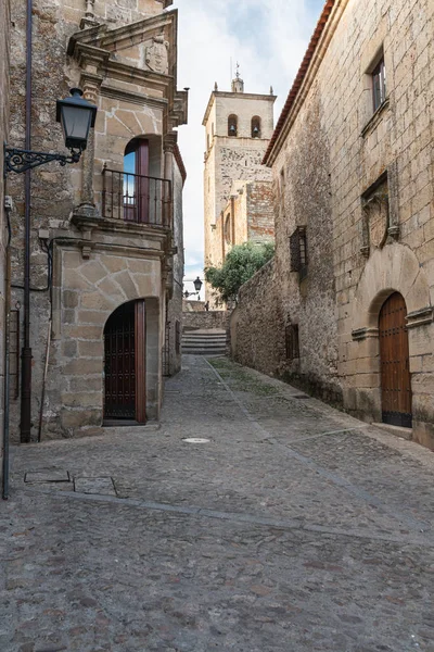 Gatan i Trujillo, caceres, extremadura, Spanien — Stockfoto