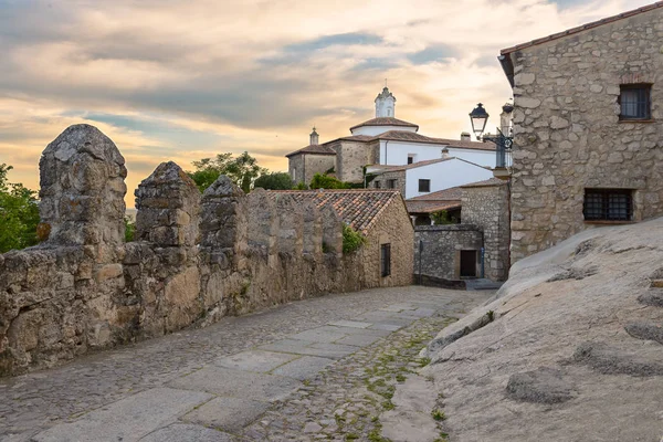 Trujillo eski Sokağı, Caceres, Extremadura, Ispanya