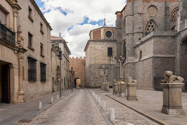 Plaza de la Catedral de Ávila, España —  Fotos de Stock