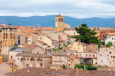 Görünüm Segovia, Castilla y Leon, İspanya