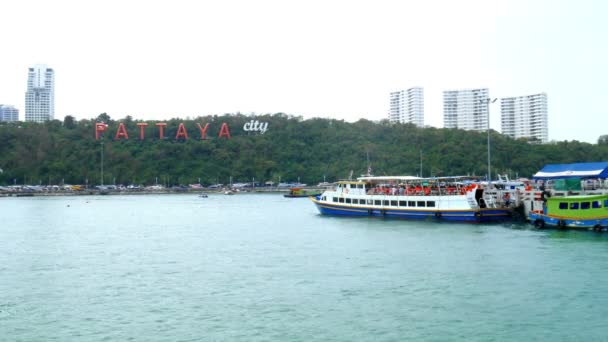 Video Pattaya Ciudad — Vídeo de stock