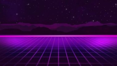 80s retro Hd arka plan