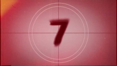 retro geri sayım video