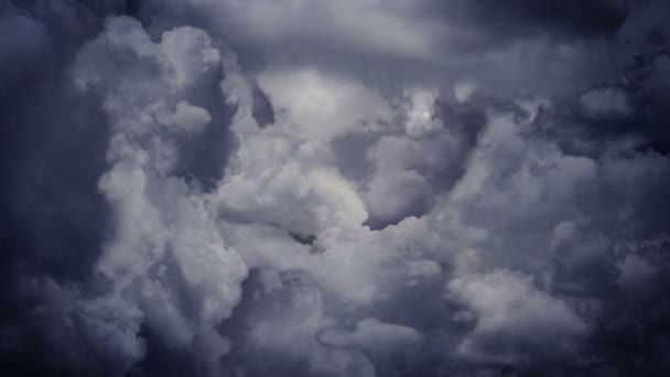 Video Clouds Strom — Stock Video