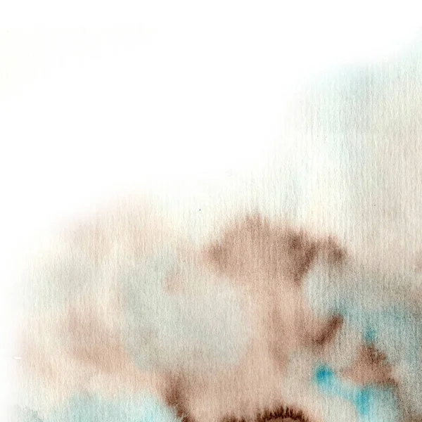 水彩画の背景青と灰色 秋の雲 — ストック写真