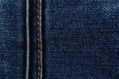 Dikişli Denim dokusu