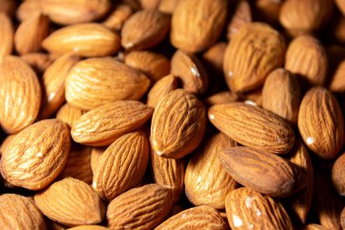 Badem fıstığı yakın plan, diyet ve sağlıklı beslenme