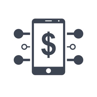 Bağlı pazarlama mobil uygulama simgesi