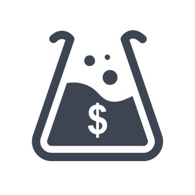 Pazarlama araştırma simgesi vektör grafiği