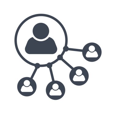 Üyelik pazarlama ikonu. vektör grafikleri