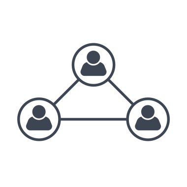 Üyelik pazarlama ikonu. vektör grafikleri