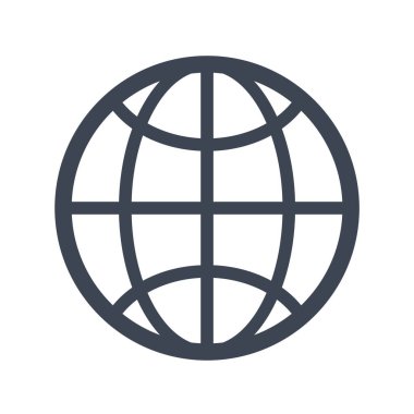 Küresel simge. vektör grafikleri