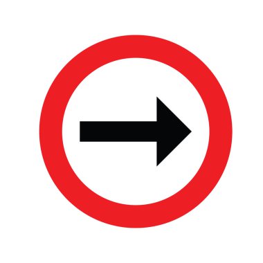 Yol İşareti Vektörü Grafiği