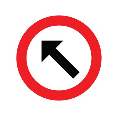 Yol İşareti Vektörü Grafiği