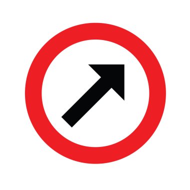 Yol İşareti Vektörü Grafiği