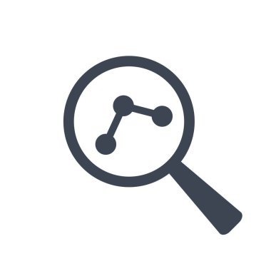 Grafiksel Analiz Simgesi Vektör Grafiği