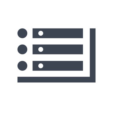 Sunucu simgesi vektör grafiği