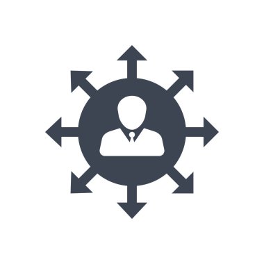 Kariyer yolları vektör grafiği