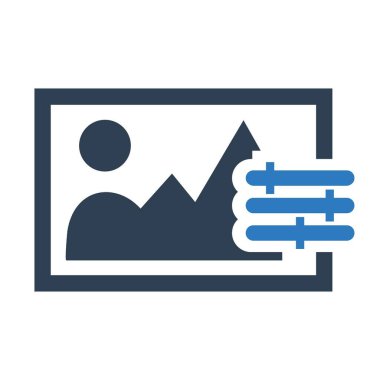 Resim Düzenle Simge Vektörü Grafiği