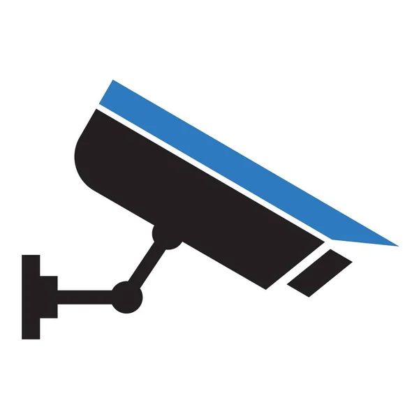Icônes Caméra Vidéosurveillance Icône Caméra Surveillance — Image vectorielle
