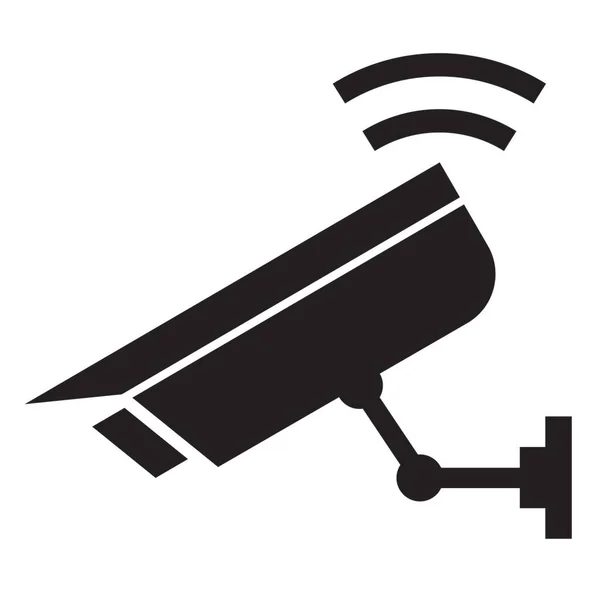 Ícones Câmera Cctv Ícone Câmera Vigilância Segurança —  Vetores de Stock