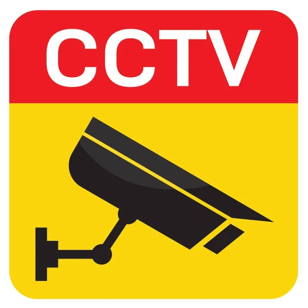 Cctv Kamera Simgeleri Güvenlik Kamerası Simgesi — Stok Vektör