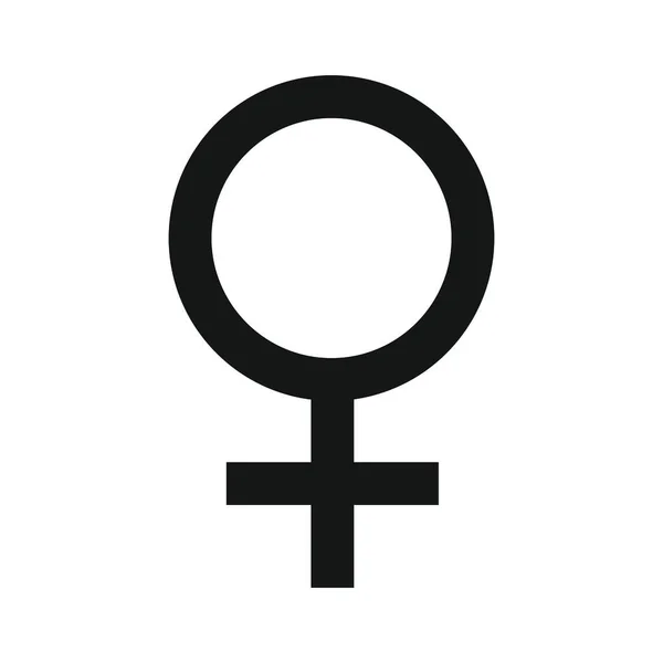 Vrouwelijke Mannelijke Teken Vector Grafisch — Stockvector