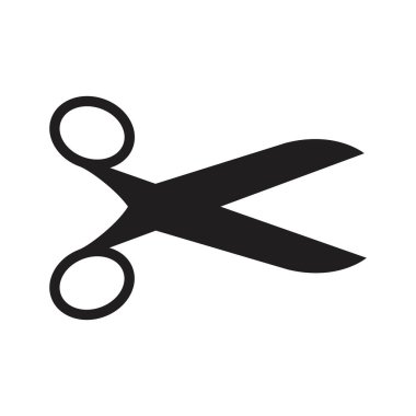 Makas simgesi vektör grafiği