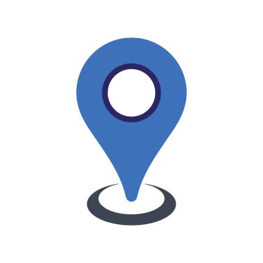 Harita imleci simgesi, GPS konum sembolü, Harita iğnesi, konum haritası simgesi