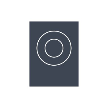 Ses kutusu ikonu vektör grafiği