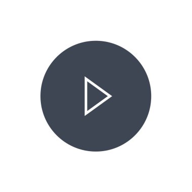 Düğme Simgesi Vektör Grafiğini Çal