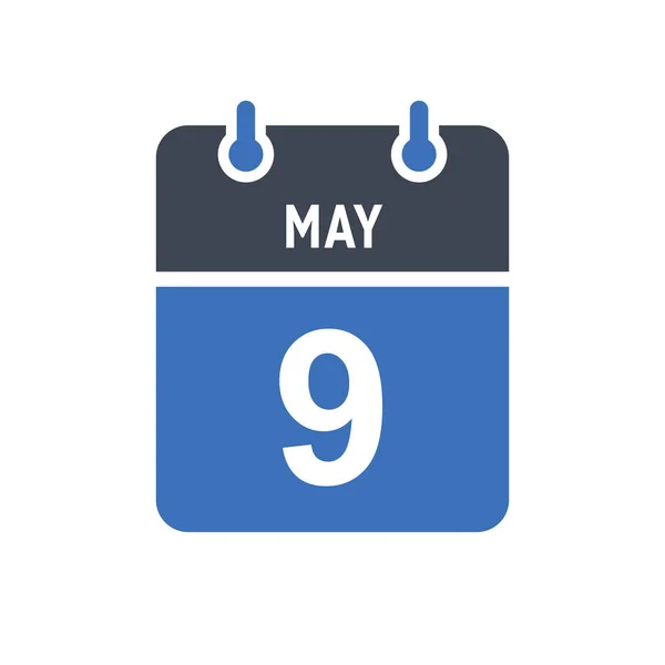 May Calendar Date Icon Event Date Icon Calendar Date Icon — Stock Vector