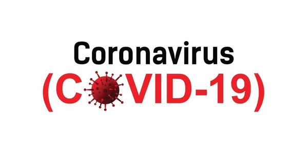 Covid Logo Graphique Vectoriel — Image vectorielle