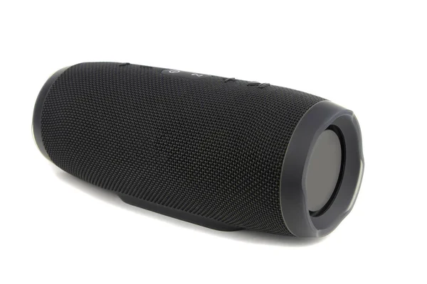 Taşınabilir akustik bluetooth. İzole.