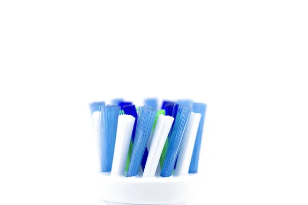 Closeup Bristle Electric Toothbrush — Stock Photo, Image
