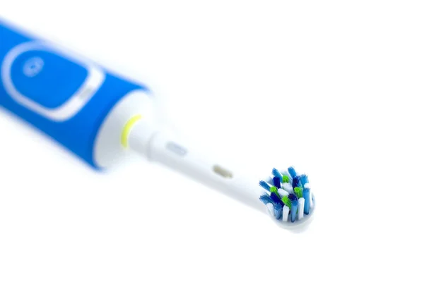 Electric Toothbrush White Background Isolation — Stock Photo, Image