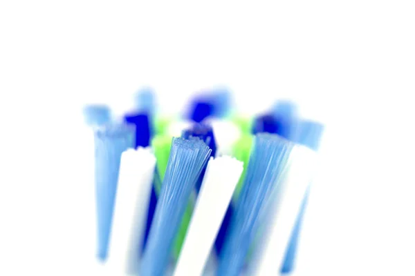 Closeup Bristle Electric Toothbrush — Stock Photo, Image