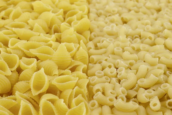 Dos Clases Pasta Primer Plano Foco Espalda Está Presente — Foto de Stock