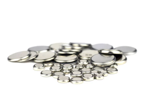 Saatler için pil. İzole.