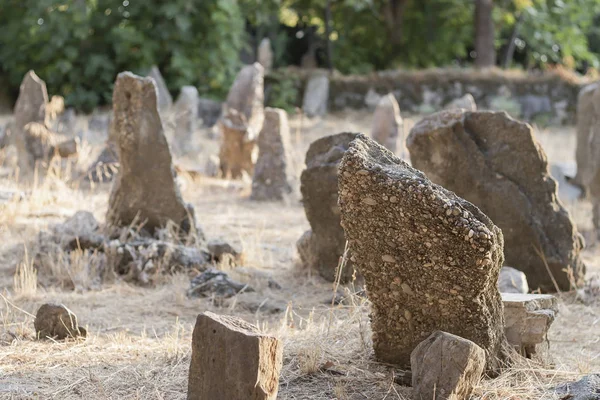 Old Muslim cemetery in Turkey.