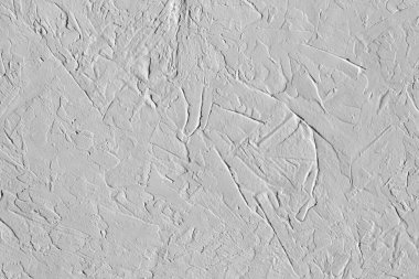 Beyaz arka plan tasarımı. Dekoratif sıva ile duvarın dokusu.