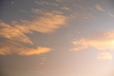 Sanat dekorasyon duvar kağıdı için günbatımı gökyüzü arka plan Altostratus bulut